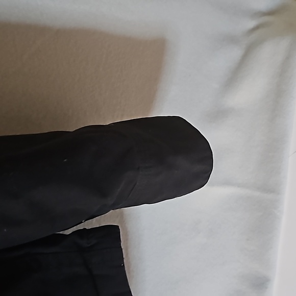 Lee Sherpa Lined Full Snap Shirt Jacket Sz Med Black Grey Lining  Pre-owned - Picture 4 of 10